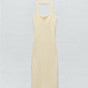Zara Knit Halter Dress